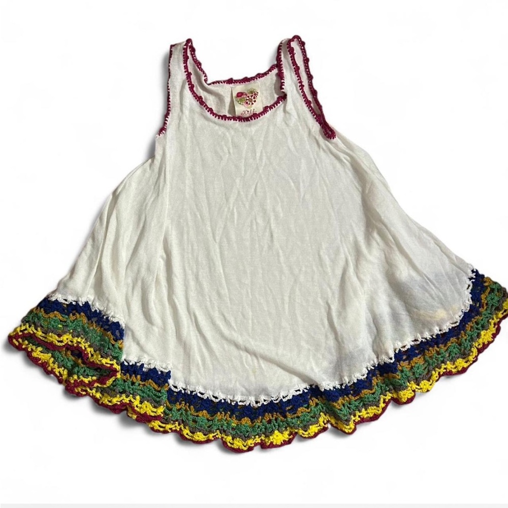 Colorful Trim Women's Tank Top